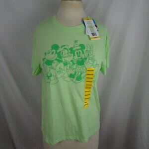 Disney Mickey and Friends Green Shirt Size M